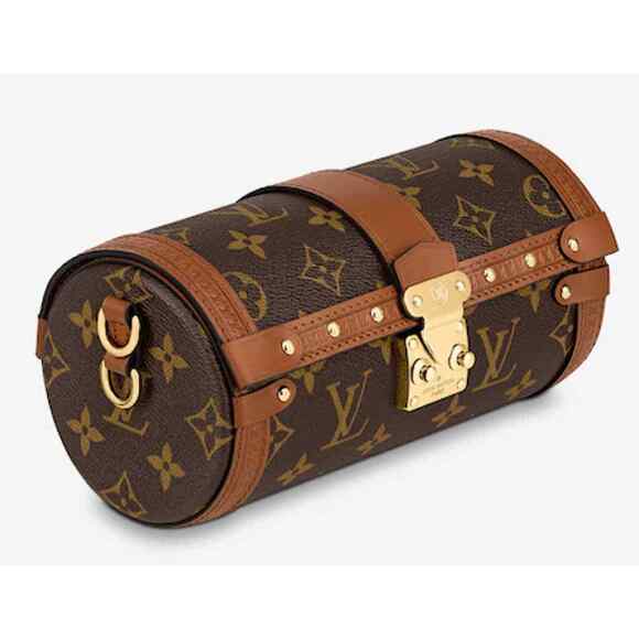 Louis Vuitton Papillon Trunk Brown Monogram Chain Crossbody Shoulder Bag M57835 - Picture 6 of 12